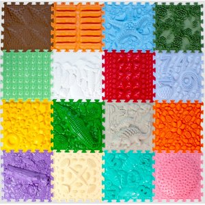 Orto Nature Puzzlematten Set Joyful Land