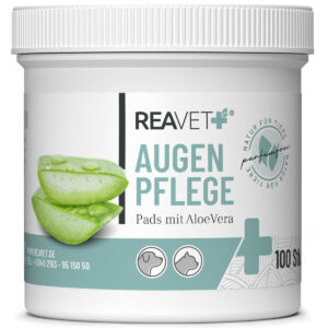 Augenpflege Pads – REAVET | 100 Stück